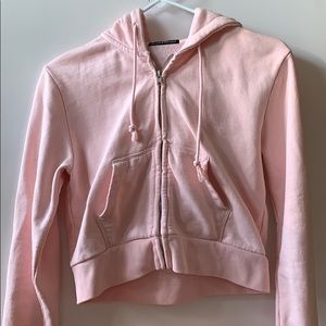 brandy melville crystal hoodie